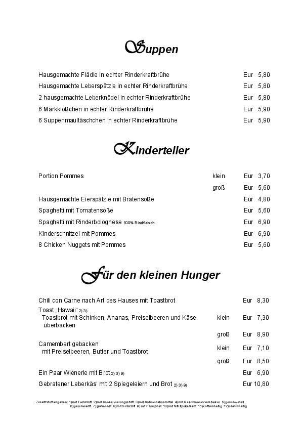 Suppe, Kinderteller, kleiner Hunger